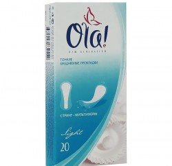 Прокладки женские ежедневные, Ola (Ола) 20 шт лайт мультиформ